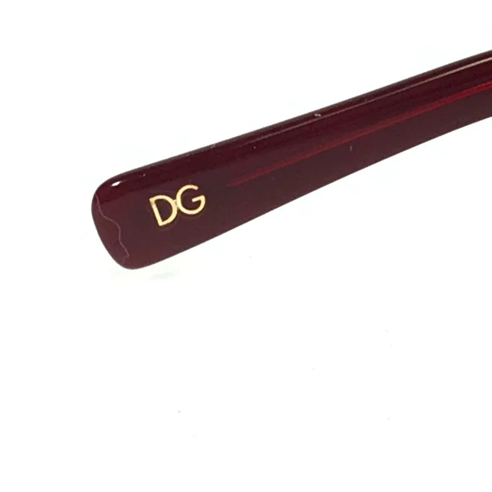 Dolce & Gabbana Eyeglasses Frames DG 3076 1829 Red Black Cheetah Print 51-15-135